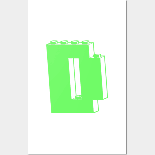 THE LETTER D, Customize My Minifig Posters and Art